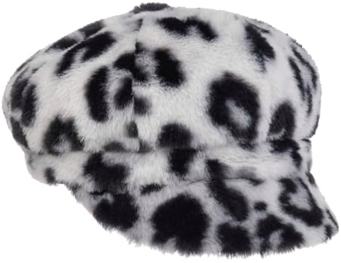 Lipodo Classic Leo Newsboy Cap Animal Pattern Multicolored Women Autumn Winter
