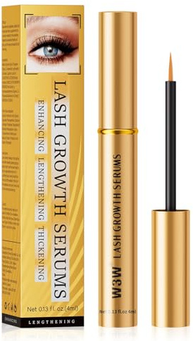 Essenza per le Ciglia,Siero per ciglia,Occhi la cura formula,Prodotto per Occhi la Bellezza,Protegge Ciglia,Per allunga l’aspetto di ciglia,più lunghe,più folte e piene (Giallo)