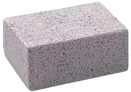 Mllepjdh Lightweight BBQ Cleaning Tool Pumice Brick Grime Removal Ston Suitable for Home Cooks Professional Barbecue Enthusiasts Cement Foam Scrubber
