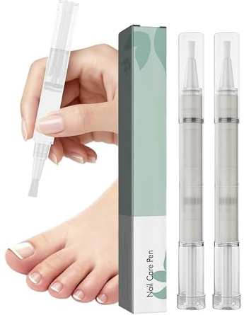 Fungal Nail Treatment Pen for Toenails and Fingernails, Nail Fungal Liquid,Fungal Nail Relieve,Anti Fungus Nail Repair, Nail Strengthener With Tea Tree Oil, Aloe Vera & Vitamin (2 pcs)