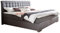 sette notti Boxspringbett H2-H3 200x200 cm Bett-Stoff Grau, Boxspringbett mit 7 Zonen-Tonnentaschenmatratzen, Bett Liegefläche 200x200 cm, Art Nr. 5027-99-6B23