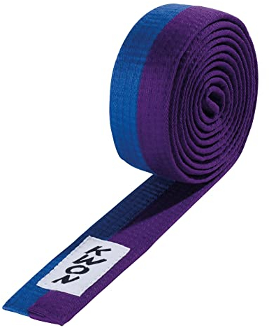 Kwon Taekwondo Judo Karate Gürtel Budogürtel 4 cm zweifarbig