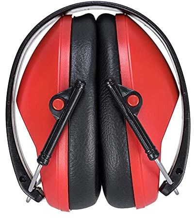 Portwest Casque anti-bruit ultra mince, Couleur: Rouge, PS48RER