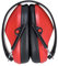 Portwest Casque anti-bruit ultra mince, Couleur: Rouge, PS48RER