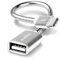 Subtel Câble OTG Compatible avec Nintendo Switch/Switch Lite - Adaptateur USB C Type C pour Clavier, Souris, Adaptateur LAN et Mémoire Externe