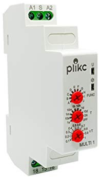 Plikc Multi1 – Temporizador multifunción de Cuadro – 10 Funciones – 12-240 V AC/DC – PLK042676