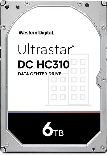 Western Digital WD Ultrastar 6TB DC HC310 SATA HDD, 3,5 Zoll interne Festplatte für Server 256 MB Cache, Enterprise Klasse (Generalüberholt)