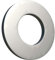 M6 Unterlegscheiben, DIN 125 ISO 7089, Verzinkter Legierter Stahl, U-Schutzblech Karosseriescheiben, Legierter Stahl, Plain Wide Round für Schrauben, Packung mit 200 Stück