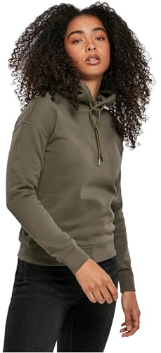 Urban Classics Ladies Organic Hoody Olive S