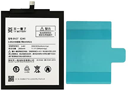 [TY BETTERY] Batteria compatibile con BN37 Xiaomi Redmi 6 / Redmi 6A