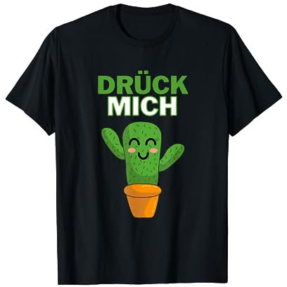Kaktus zum Kuscheln Kakteen free hugs drück mich T-Shirt