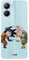 Funda para Realme C33 Oficial de Dragon Ball, Goten y Trunks Fusión para Proteger tu móvil. Carcasa para Realme de Silicona Flexible con Licencia Oficial de Dragon Ball