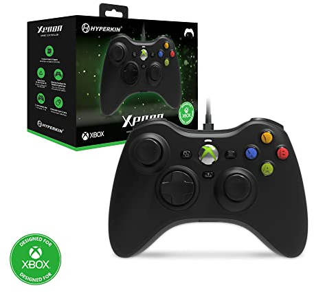 Hyperkin Xenon Wired Controller for Xbox Series X|S/Xbox One/Windows 10|11 - Black
