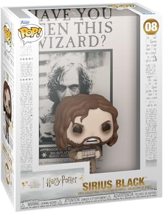 Funko POP! Cover: Harry Potter Prisoner of Azkaban - Poster mit Sirius Black - Vinyl-Sammelfigur - Geschenkidee - Offizielle Handelswaren - Spielzeug Für Kinder und Erwachsene - Movies Fans