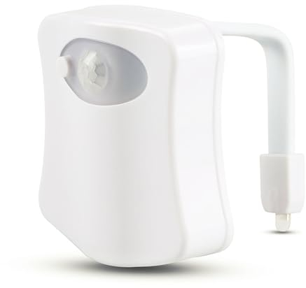 SHUBEIEUMI Luz LED para Inodoro de 16 Colores-Luz para Inodoro en el Interior del Inodoro, para Cuartos de Baño con Niños
