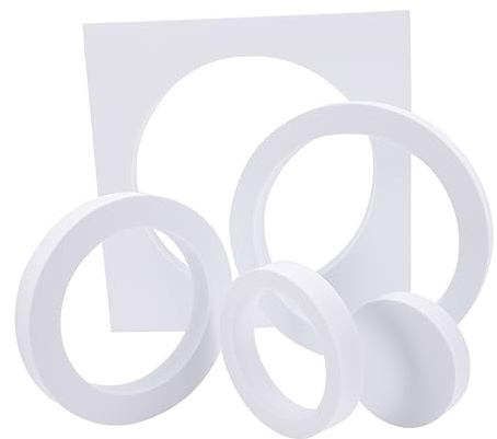 FELTECHELECTR 1satz Geometrische Würfel Fotografie Requisiten Hartschaum Vielseitige Hintergründe Für Produktfotografie Von Lebensmitteln Kosmetik Und Schmuck