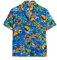 Superdry Chemise Beach Resort pour femme, Dauphin bleu océan, 40