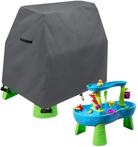 Water Table - Tuff Tray, Water Repelleent Mixing Tray | Rain Showers Water Table, Tray with Strong Elastic Edges, Waterproof and Sun Proof Table for Childrens