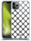 Head Case Designs X Marks Schwarz-Weiss Muster Softgelhülle Kompatibel Mit Apple iPhone 11 Pro Max Und Kompatibel Mit Magsafe Zubehör