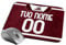quickgadget Idea Regalo Tappetino Mouse Pad per Tifoso Torino - Personalizzato con Nome e Numero - Perfetto per Ufficio e Gaming