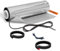 EH Expert AluPROFI -150 W/m²- 10 m² - Heizmatten-Set für schwimmende Bodenbeläge – Elektrische Fußbodenheizung für Vinyl, Laminat, Parkett, Teppich – mit Installationsmaterial - ohne Thermostat