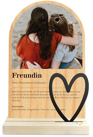 Elbeffekt Geschenke für Freundin - Definition wie im Duden Holzbild - Geburtstagsgeschenk, Gemälde, Beste Freundin