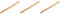 Healeved 3 Pièces De Massage En Bambou Propulser Masseur Portatif Peigne De Massage Secouer La Lampe De Poche Mini Lampe De Poche à Manivelle Pince Sur Cage D'ampoule Des Bâtons Khaki