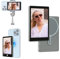 Yatao Selfie-Monitorbildschirm mit Magnetstab, Echtzeit-Bildschirmfreigabe für Rückkamera-Monitor, einfache Magsafe-Bildschirmspiegelung für YouTube Vlog, Selfie, TikTok, für iPhone & Android-Telefon