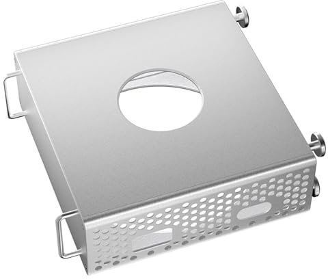 Uitndvyte Support vertical robuste en aluminium pour ordinateur portable MiniM4 pour bureau et station de travail à domicile