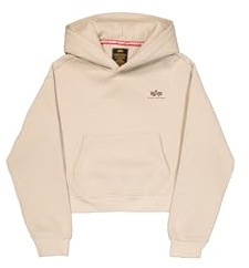 ALPHA INDUSTRIES Women's Basic Hoodie Sl Hooded Sweatshirt (pack of 1)