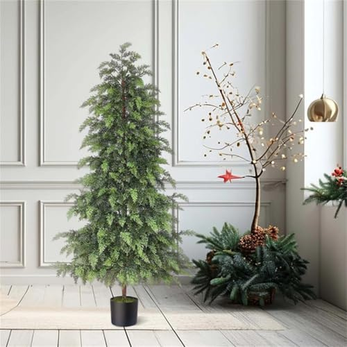 Generisch 2026 Avec plante en pot pour l'intérieur et l'extérieur, pour véranda, vert, 90 cm