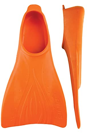 FINIS Kinder Booster Swim Fin, Orange, 11-1