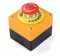 1 NO 1 NC 10 A 660 V Not-Stop Druckknopf, Roter Pilzkopf-Schalter