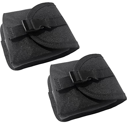 Fenteer 2er Pack Bleitasche Weight Pocket zum Tauchen Schnorcheln Wassersport