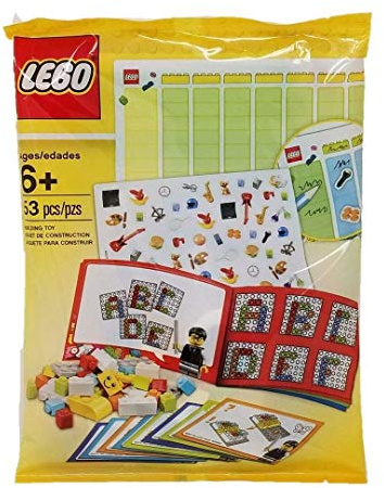 LEGO 6178093 Education Build to Learn Hard to Find 53 Pieces Exclusive