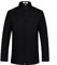 G-LIKE Veste de Kung Fu à manches longues pour homme Style chinois, Noir , XL