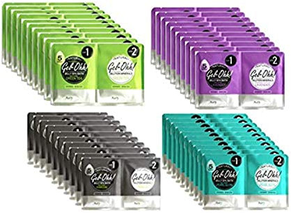 Avry Gel Ohh Spa Pédicure Bain de pieds – Gel Oh – Lot de 40 – Lot de 10 de chaque parfum – 40 au total