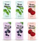 True Mints - 6er Set | PROBIERSET | 2x Frische Minze | 2x Schwarze Johanisbeere | 2x Kirsche - pflanzliche und zuckerfreie Pastillen, 6 x 13g, 78 g