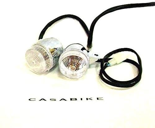 Casabike 2 x Blinker vorne recht & links inkl Glühlampe ZNEN Roller Motorroller Retro