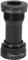 Fahrrad Innenlager, Rennrad Mountainbike Innenlager Aluminiumlegierung Shaft Bushing für Mountain Road Fixed Gear Bike(Schwarz)