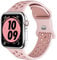 Higgs Sport Strap Compatible with Apple Watch Strap 44mm 45mm 46mm 42mm 49mm 40mm 38mm 41mm, Breathable Silicone Double Hole Band for iWatch Strap Series 10 9 8 7 6 5 4 3 2 1/SE/Ultra