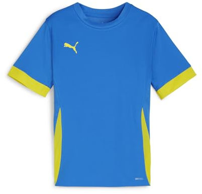 PUMA Unisex Teamgoal Matchday Jr Fußballtrikot, Electric Blue Lemonade-Faster Yellow, 164 EU