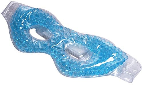 Qutsvosh Augenmaske für heiße und kalte , Eiskühl, Blau, Kompression, Gel-Lidschatten, Ermüdungserscheinung, Augenpflege, Entspannung, Entfernen von Augenringen, Augenmaske