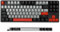 AJAZZ AK871 Wireless Gaming Keyboard 75%, Bluetooth5.0/2.4G Dual Modes, TKL 80% Mechanical Keyboard with Hot-Swappable Linear Red Switch, Compact 87 Key US Layout, No Backlit for Win/Mac - Black