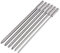 Mesee Set di 6 Punte per Cacciavite Magnetiche a Croce Lungo 150 mm, Set di Cacciaviti Philips con 1/4 Gambo Esagonale PH1 PH2 Punte per Cacciaviti Manuali Elettrici