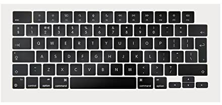 ICTION Neue UK-Tastenkappen für MacBook Pro M1 M2 14 Zoll 16,2 Zoll A2442 A2485 A2779 A2780 2021 2023 Jahr