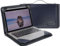 Broonel Blue Leather Laptop Messenger Case - Compatible with Lenovo Yoga 7 14 2 in 1 Laptop