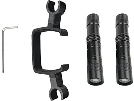 ZEZEFUFU Drohne LED Nachtflug Suchscheinwerfer LED Fülllicht Zubehör Nachtflug Dual-Power Beleuchtung für DJI Mini 3 Pro