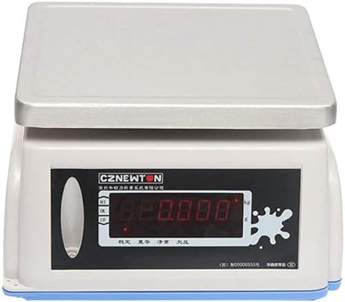 MDybf Báscula de Cocina precisa, Mini báscula electrónica Digital, báscula de Plataforma for Hornear Alimentos, báscula Impermeable IP68, Recargable