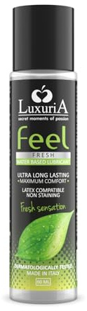 INTIMATELINE | Feel Hot Sensation – Intimgleitmittel auf Wasserbasis mit Kälteeffekt, zur vaginalen oder analen Feuchtigkeitsversorgung und Gleitfähigkeit, 60 ml